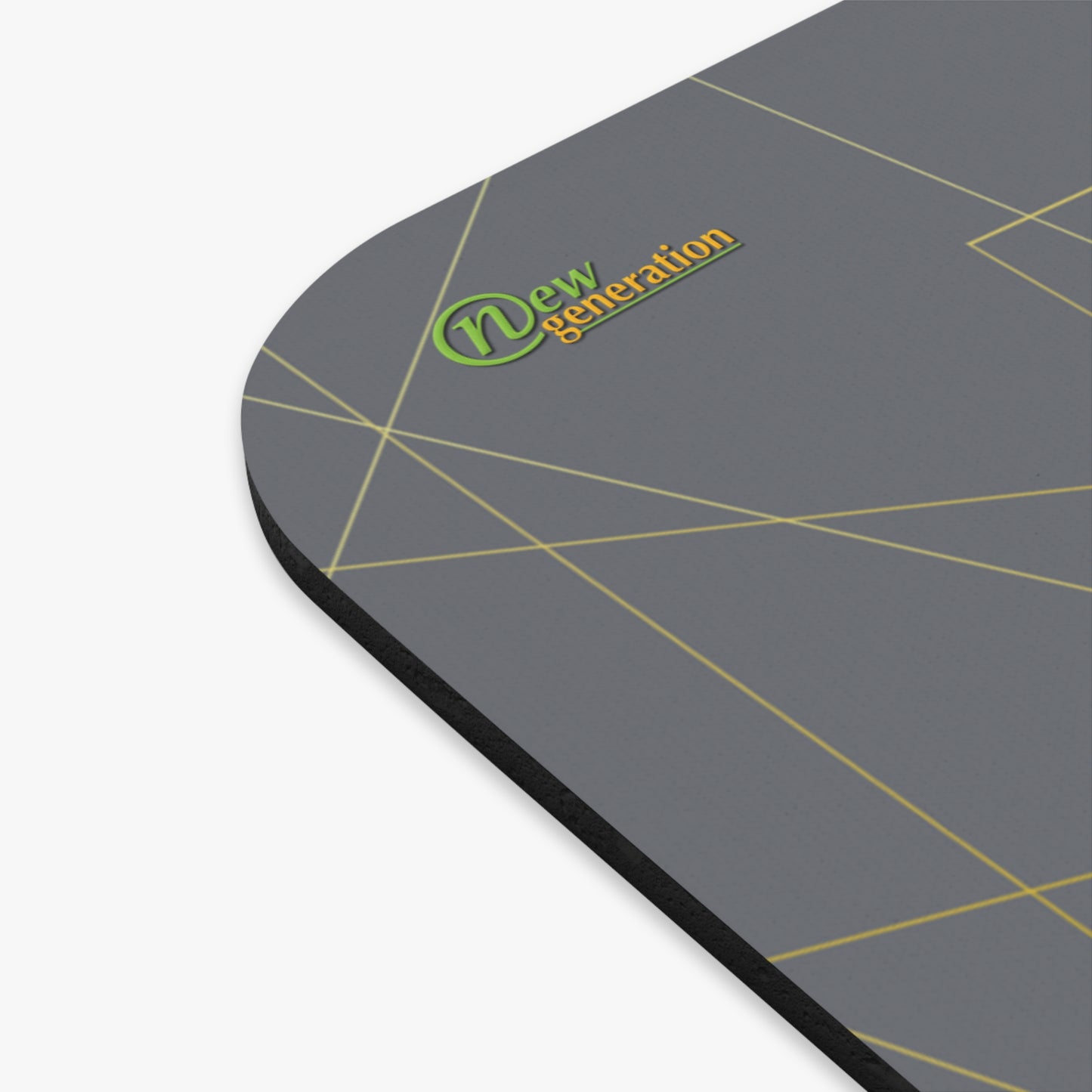 New Generation - Geometric Mouse Pad , Modern Desk Accessory, Office Decor, Gift for Tech Lovers, Minimalist Workspace, Ergonomic Design