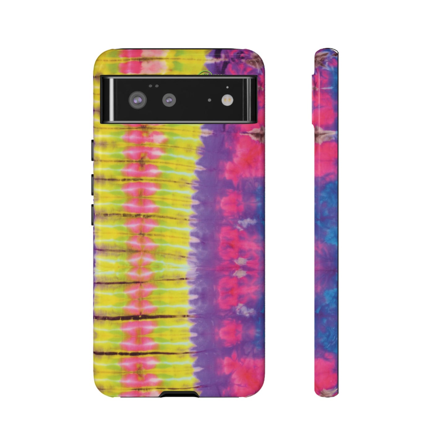 Tie-Dye Phone Case, Colorful Tough Case, Free-Spirited Phone Cover, Gift for Teens, Vibrant Phone Accessory, Funky Style Google Pixel 6 Glossy