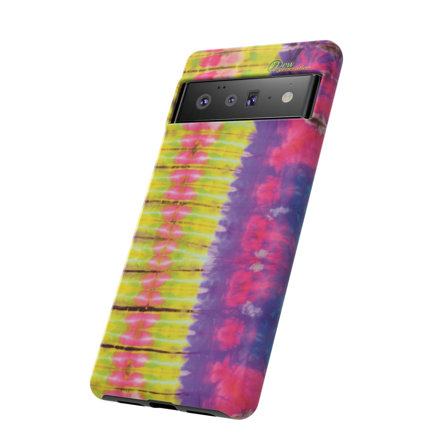 Tie-Dye Phone Case, Colorful Tough Case, Free-Spirited Phone Cover, Gift for Teens, Vibrant Phone Accessory, Funky Style