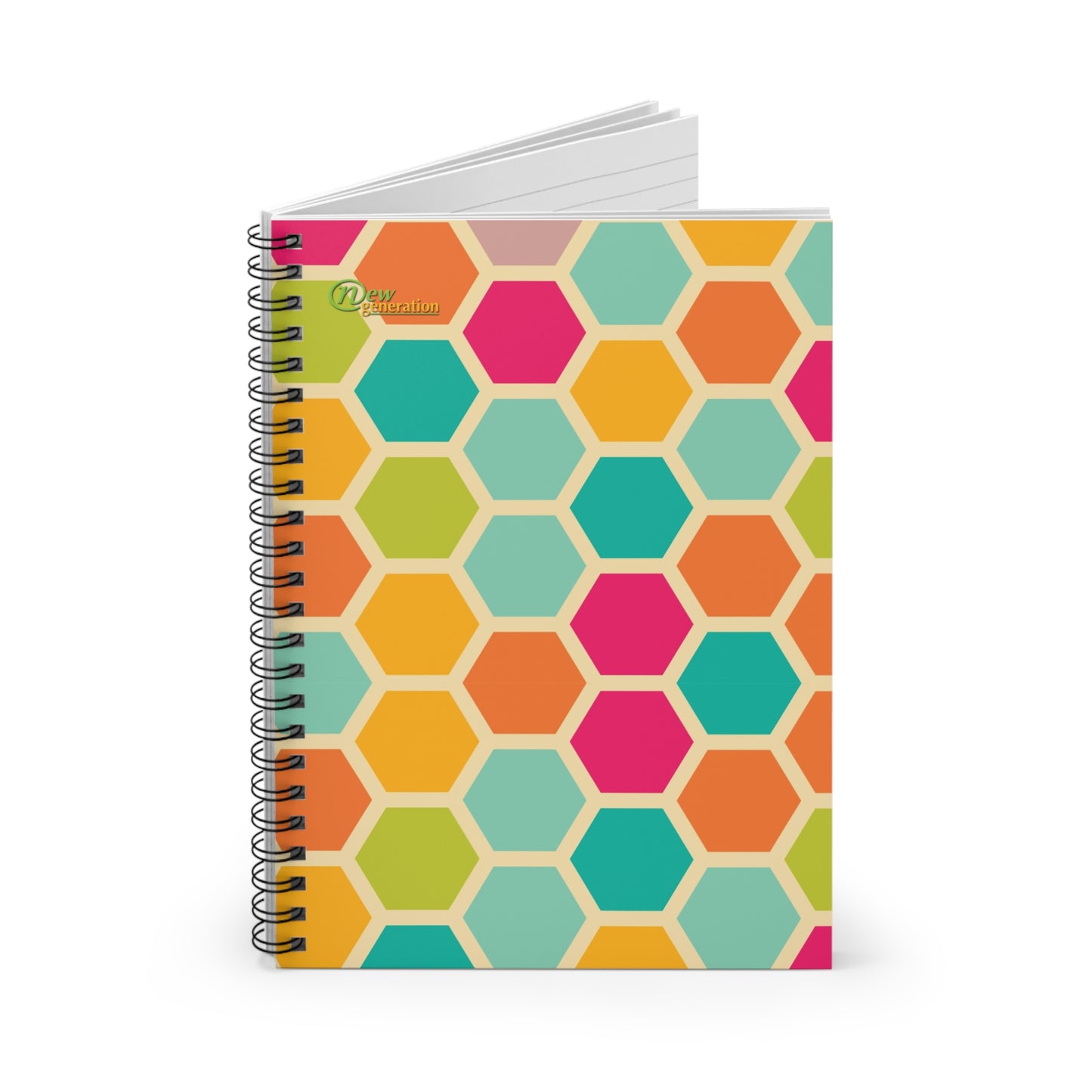 Hard Cover Lined Journal Notebook - Decorative notebook Ruled Line, 6x8 inches with 118 pages for home , School, Daily Planner,