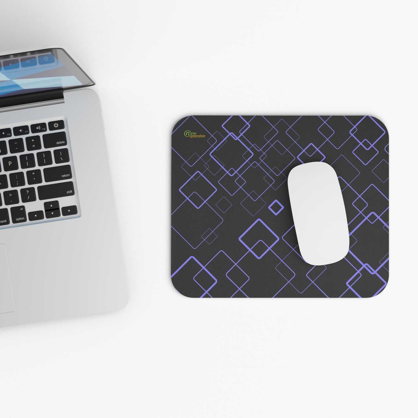 Geometric Pattern Mouse Pad | Modern Desk Accessory, Gamer Gift, Office Decor, Tech Lover, Stylish Work Station