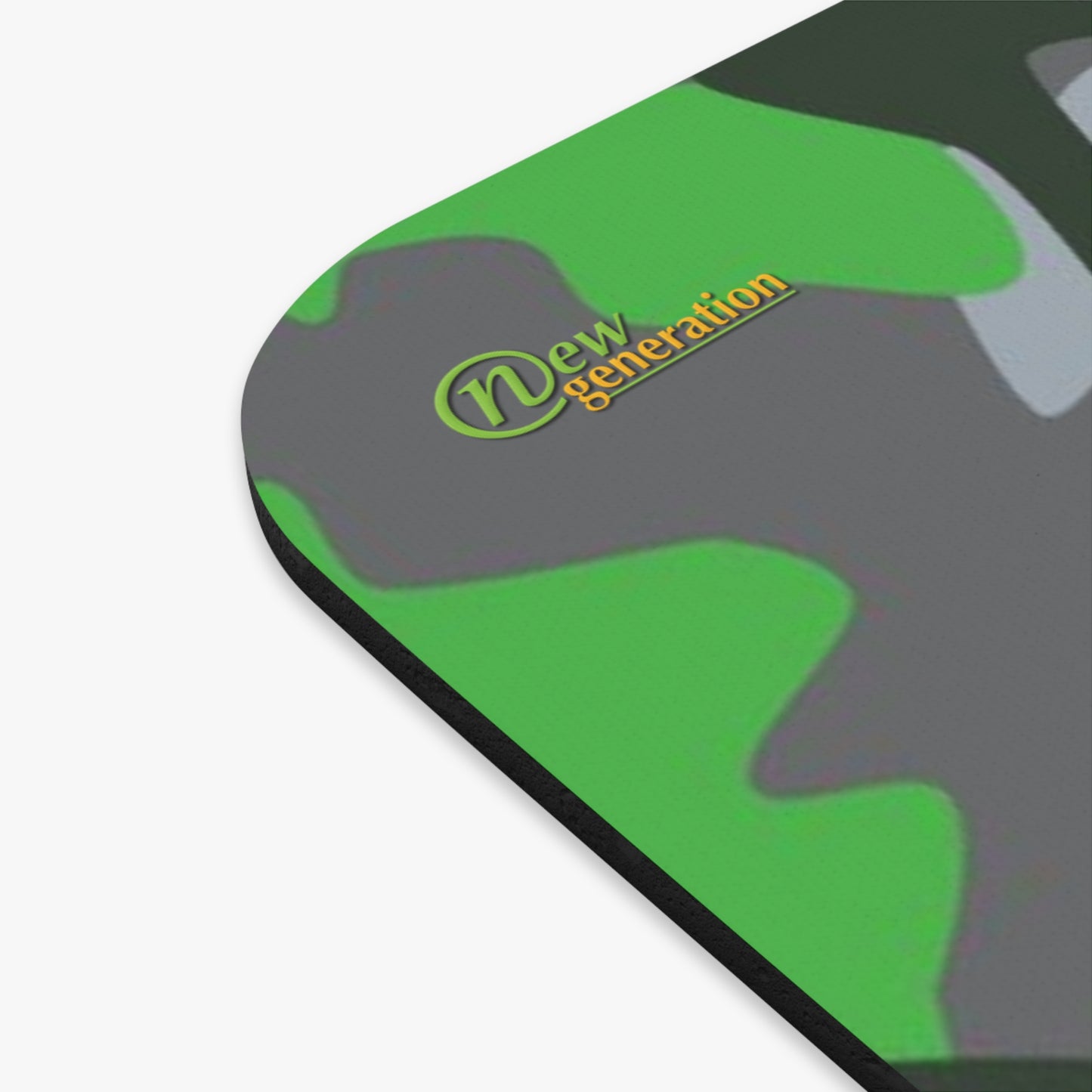New Generation - Camo Mouse Pad for Gamers, Office Decor, Military Aesthetic, Unique Gifts for Him, Computer Accessories, Green Camouflage