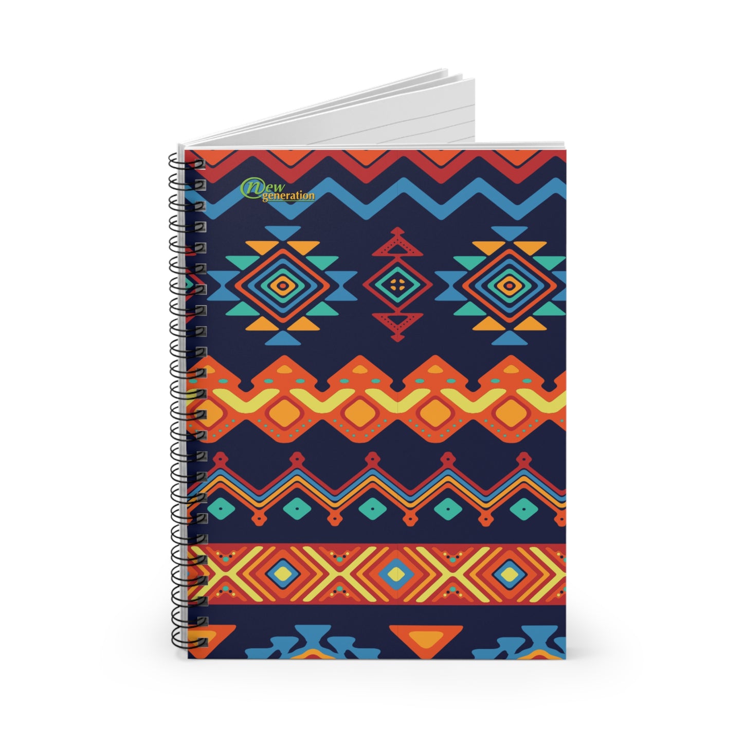 Hard Cover Lined Journal Notebook - Ethnic notebook Ruled Line, 6x8 inches with 118 pages great for School, Home, Daily Planner,