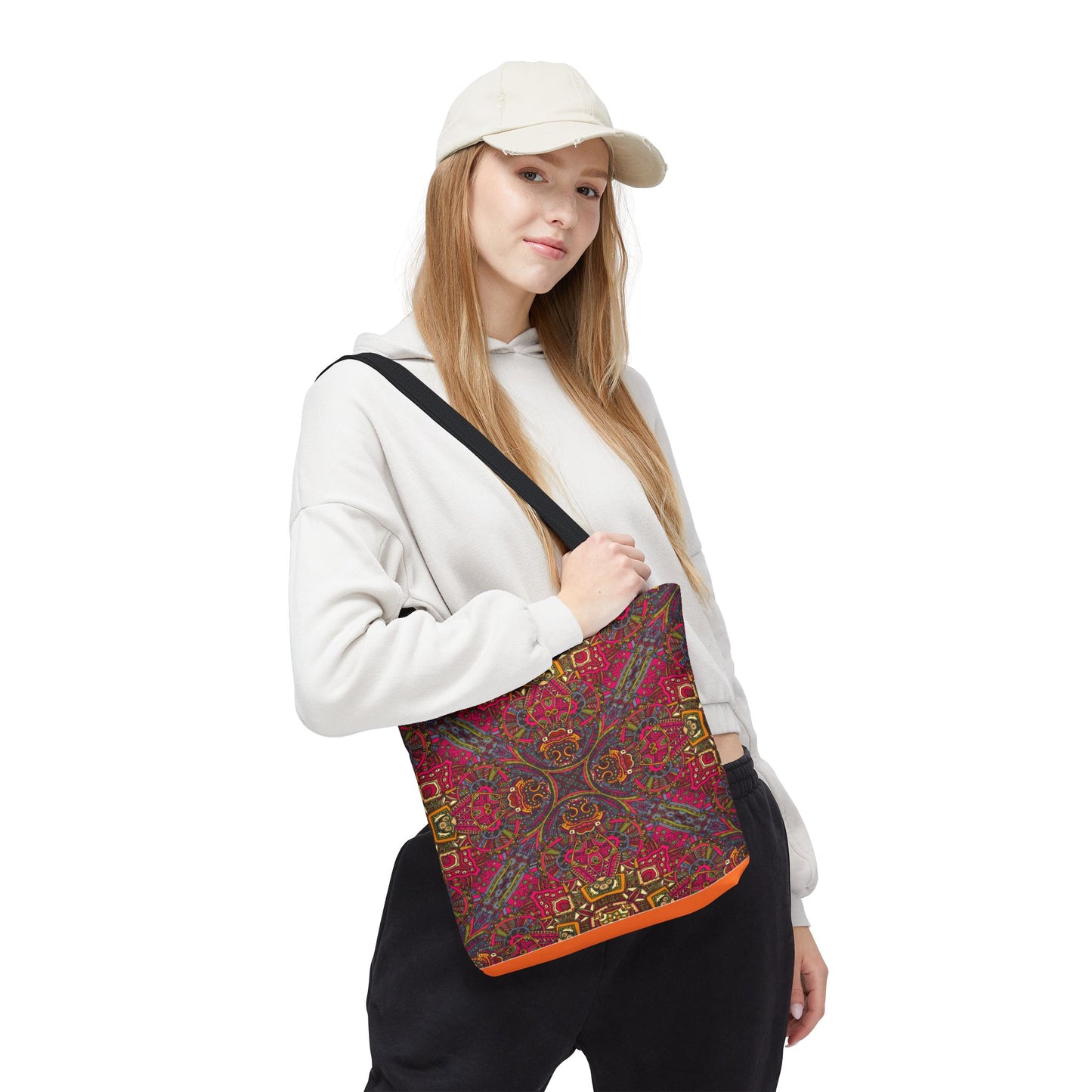 New Generation - Ethnic -Tote Bag - Colorful Bohemian Pattern, Shopping Bag, Gypsy Style Handbag, Festival Tote for Women, Unique Gift Idea