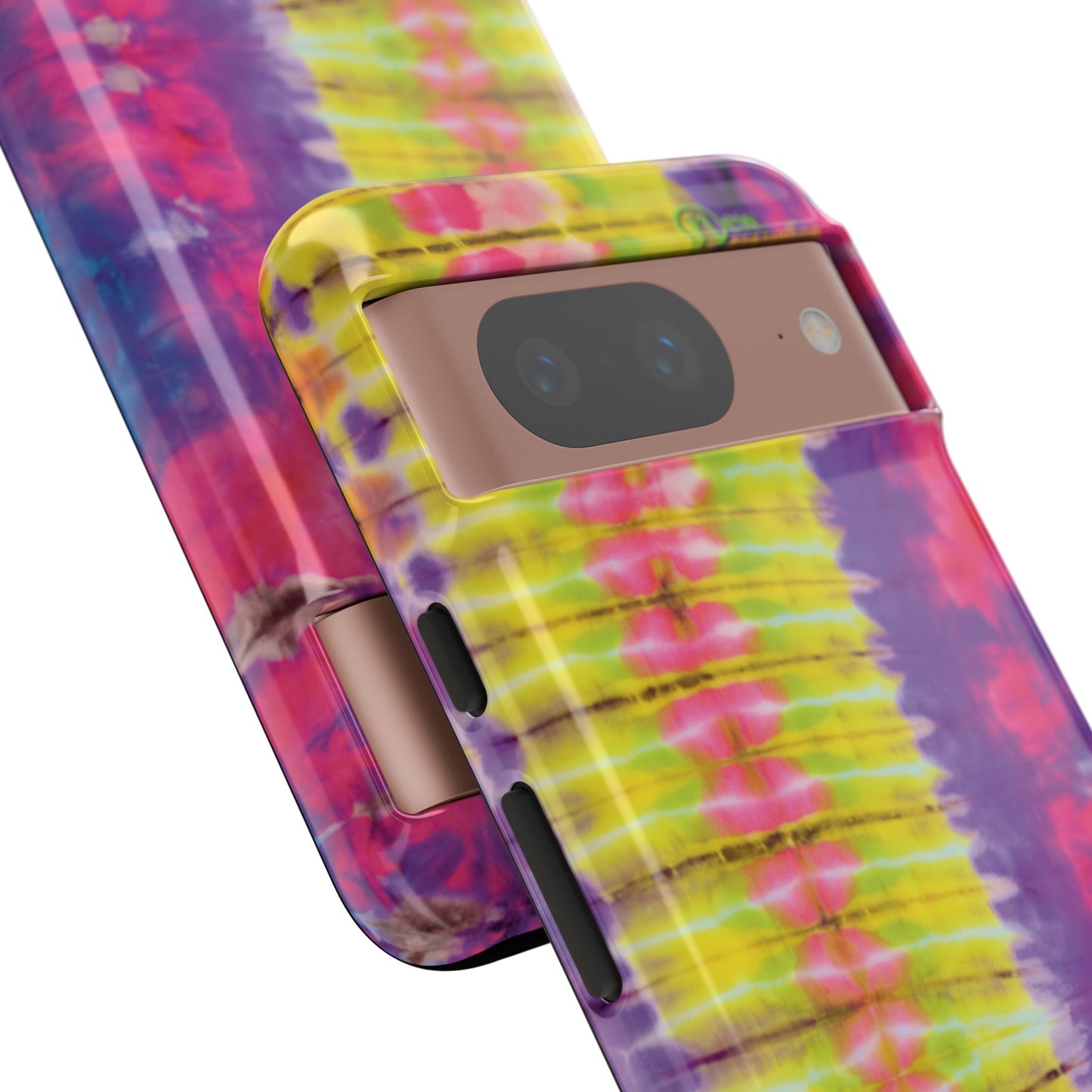 Tie-Dye Phone Case, Colorful Tough Case, Free-Spirited Phone Cover, Gift for Teens, Vibrant Phone Accessory, Funky Style