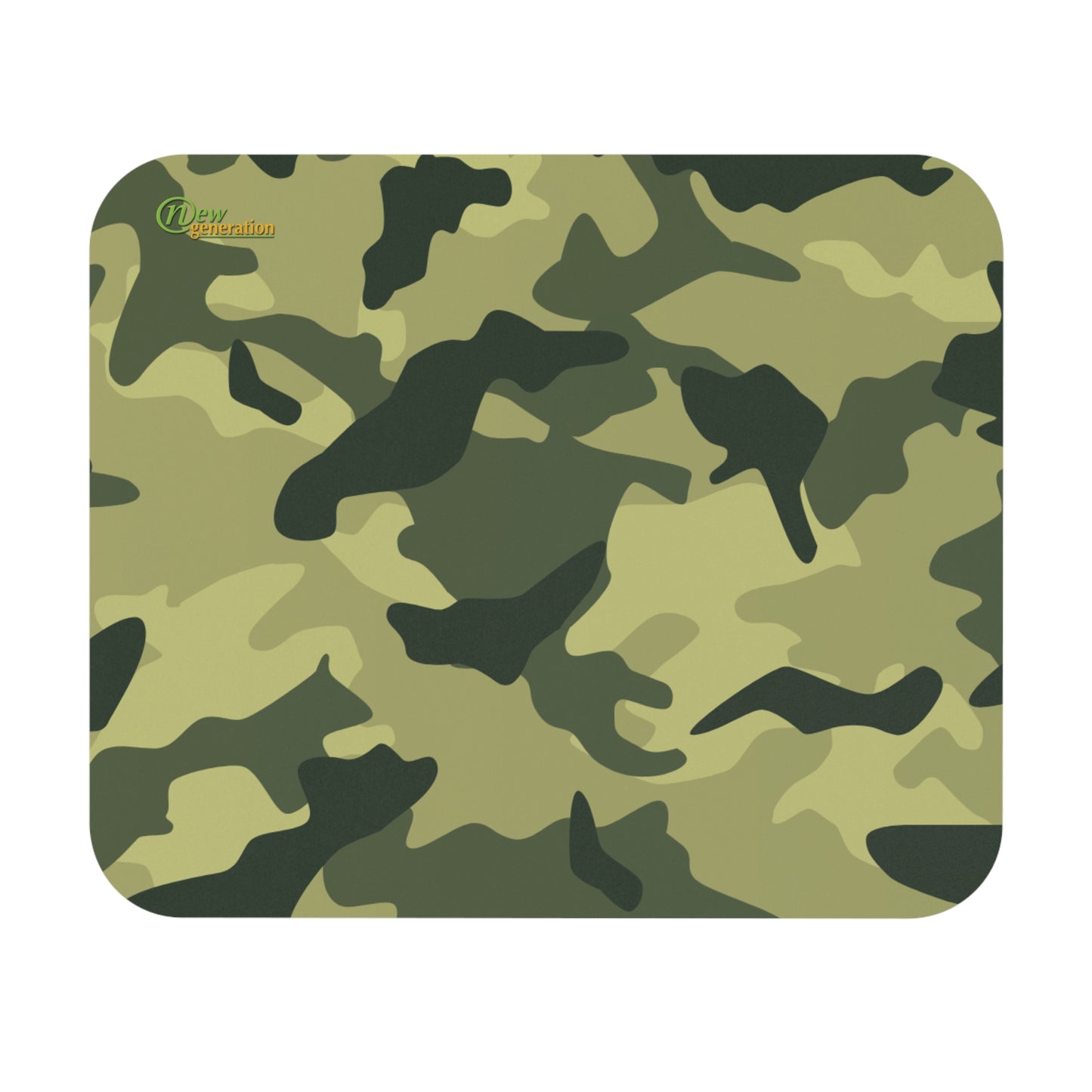 New Generation - Camo Mouse Pad, Military Style Desk Accessory, Gamer Gift, Office Decor, Customizable Mousepad