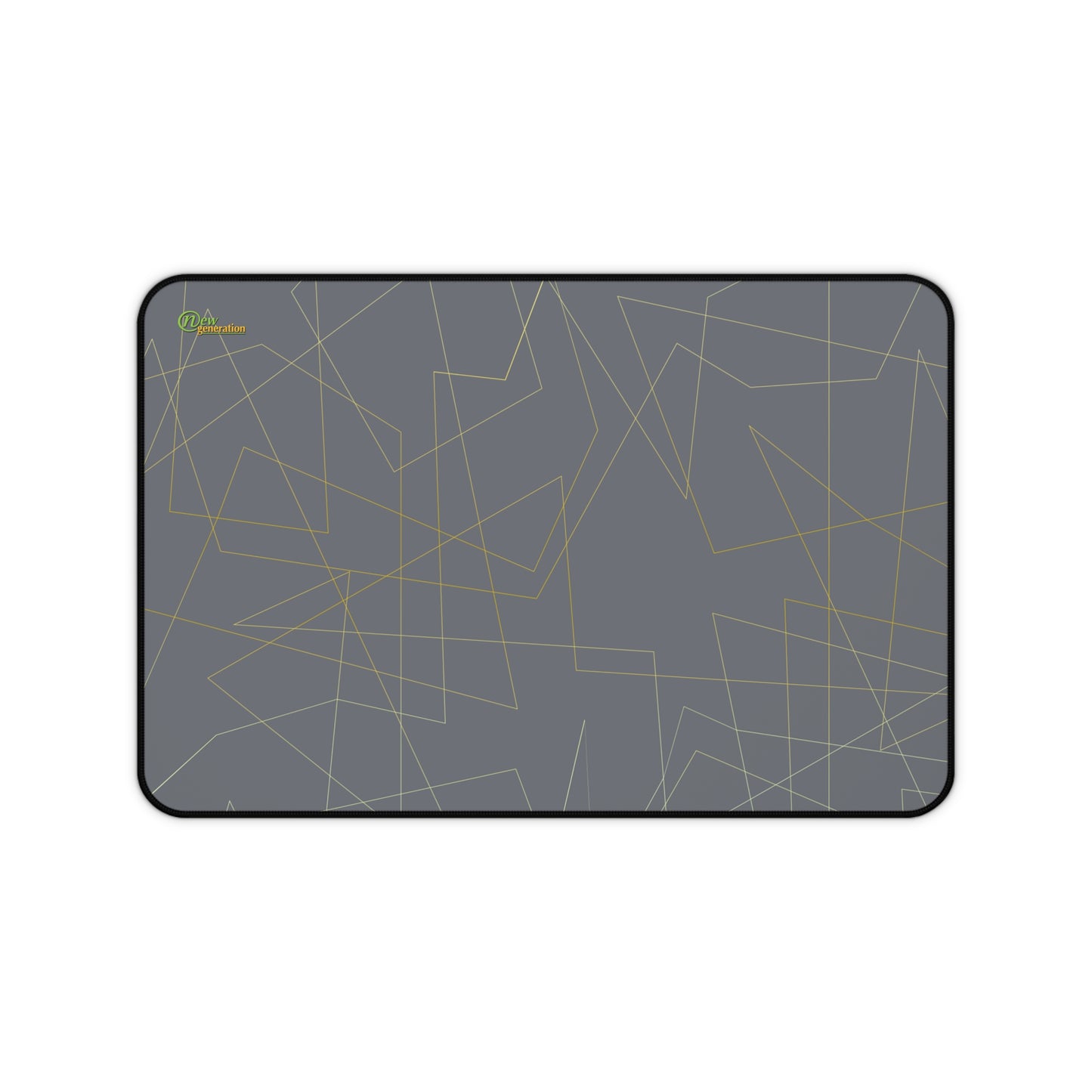 New Generation - Modern Geometric Desk Mat, Ergonomic Office Pad, Elegant Workstation Decor, Minimalist Desk Accessories, Stylish Gaming Mat