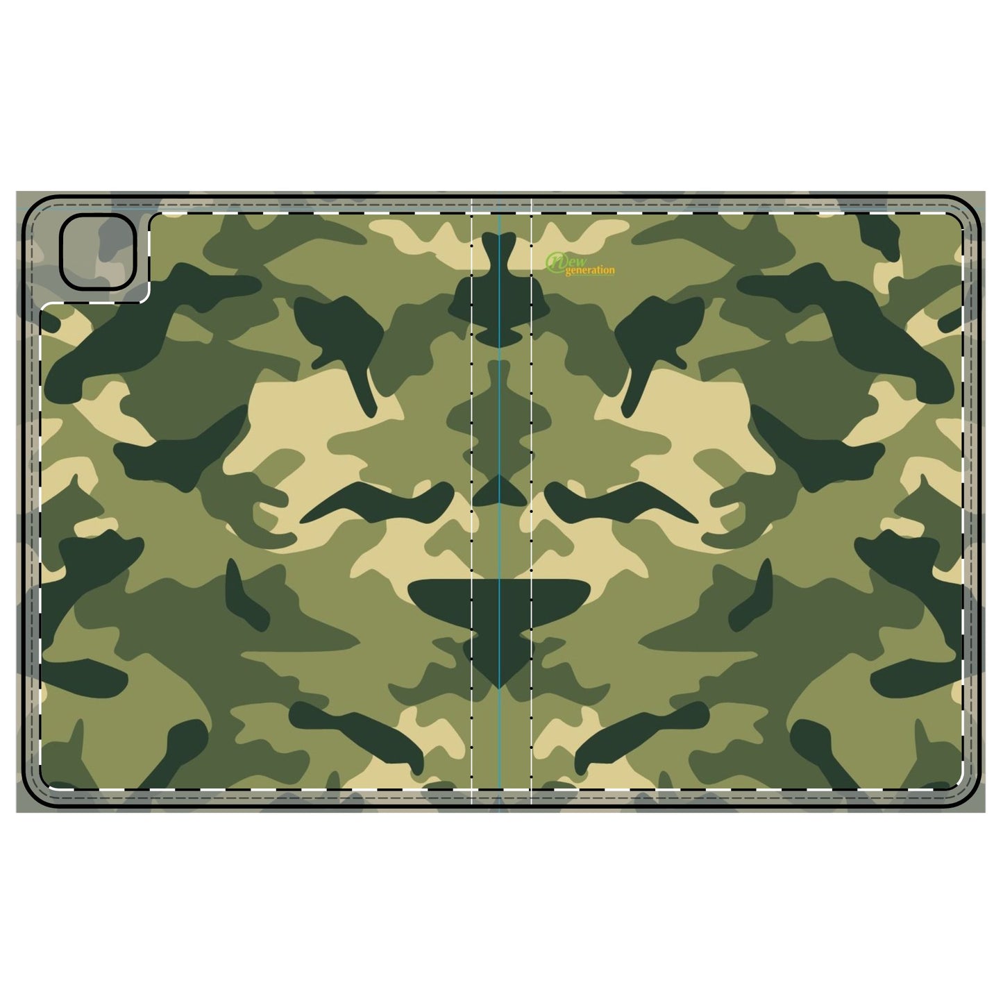 Stylish Camouflage Tablet Folio Case - Perfect for Tech Lovers, Gifts for Him, Outdoor Enthusiasts, and Everyday Use iPad Pro 11