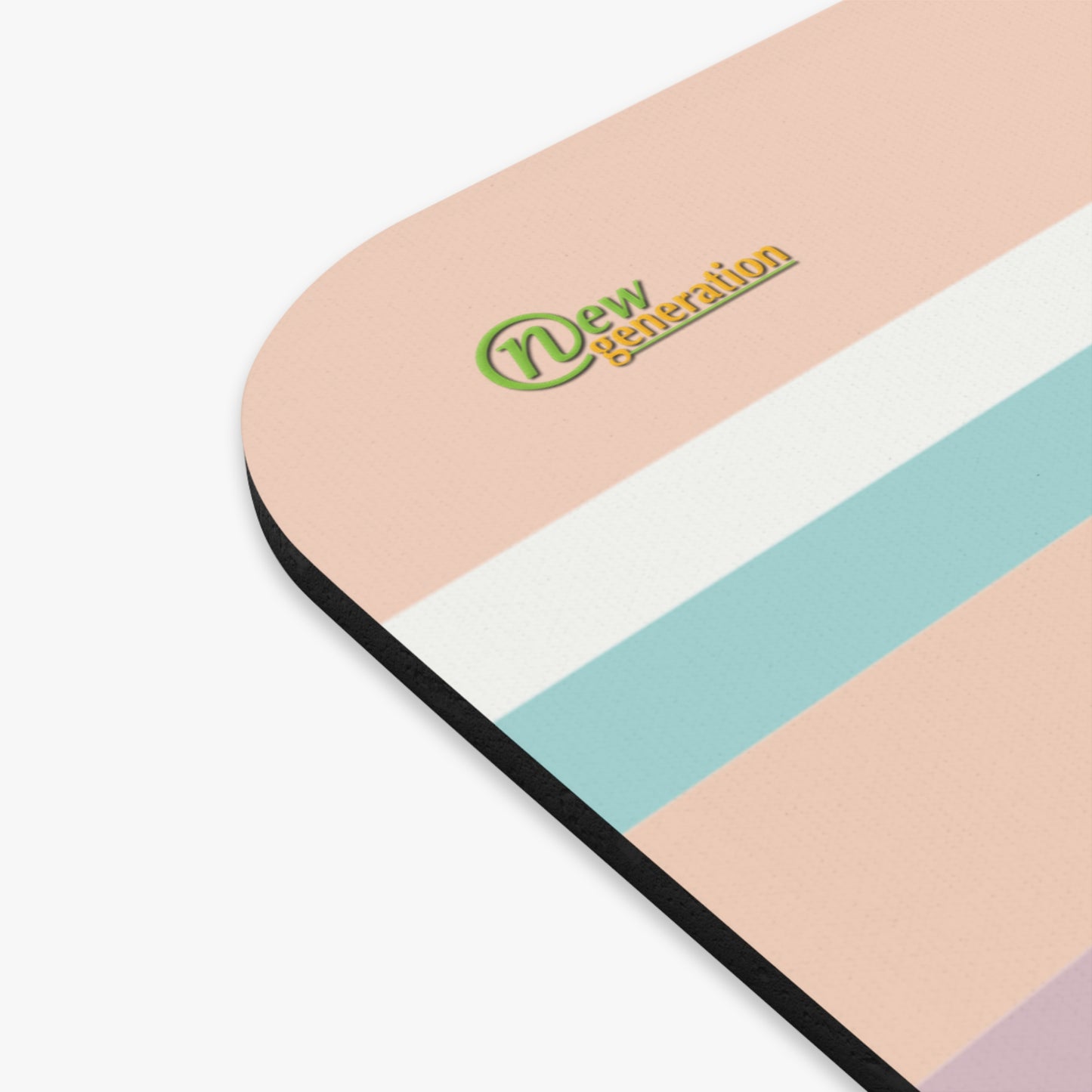 New Generation - Striped Mouse Pad, Aesthetic Desk Decor, Office Supplies, Gift for Students, Home Office Essentials, Modern Workspace