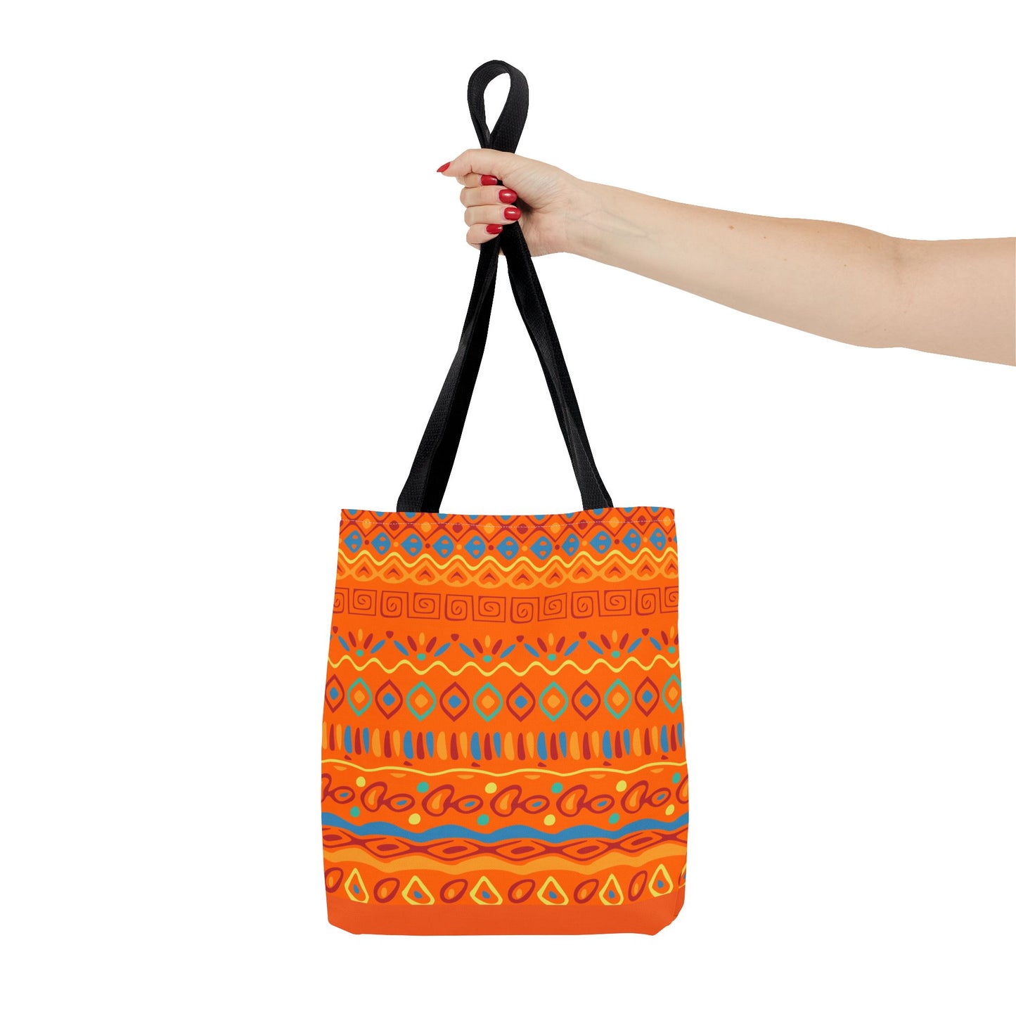 New Generation - Ethnic -Tote Bag - Colorful Bohemian Pattern, Shopping Bag, Gypsy Style Handbag, Festival Tote for Women, Unique Gift Idea
