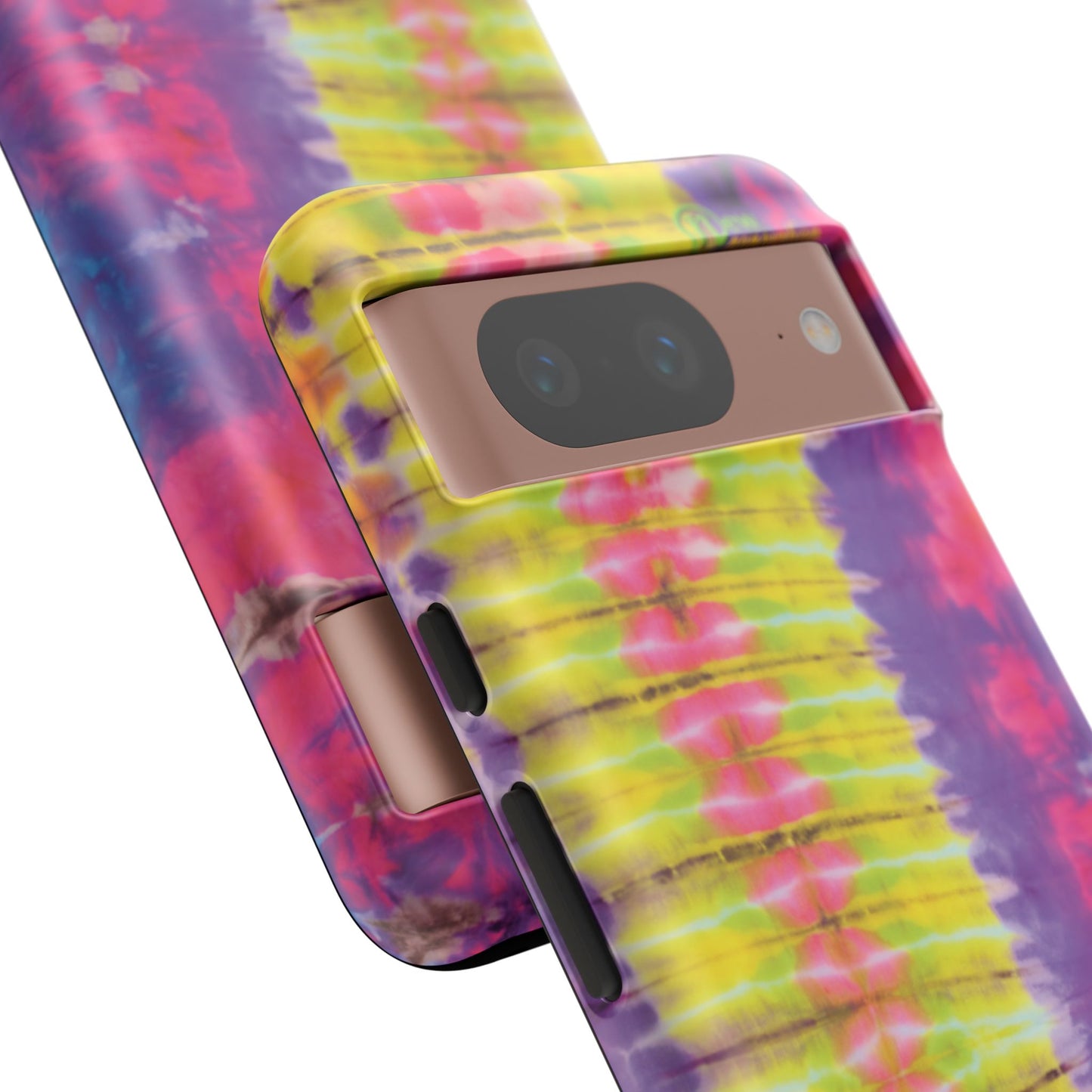 Tie-Dye Phone Case, Colorful Tough Case, Free-Spirited Phone Cover, Gift for Teens, Vibrant Phone Accessory, Funky Style