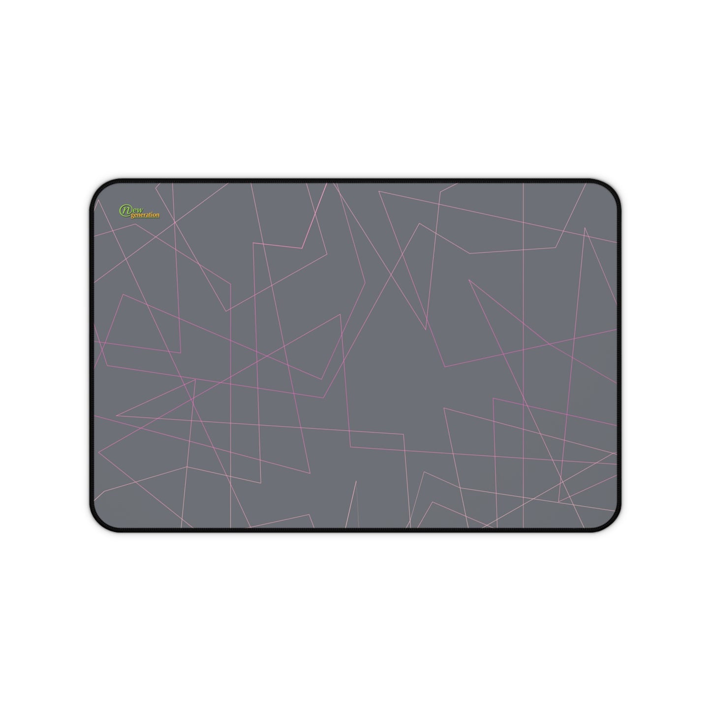 New Generation - Modern Geometric Desk Mat, Stylish Office Accessories, Elegant Mouse Pad, Minimalist Desk Decor, Gift for Home Office