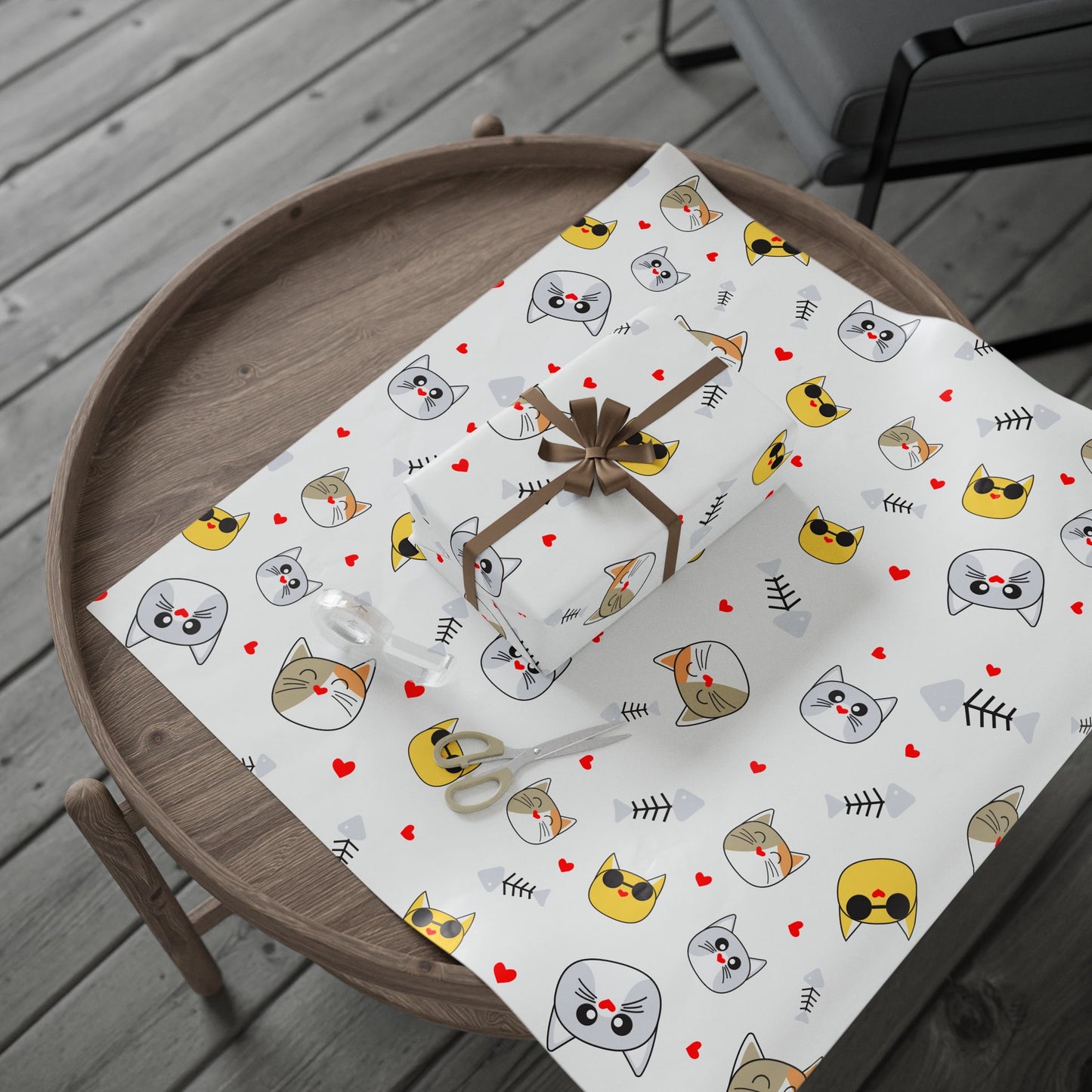 New Generation - Cute Cat Wrapping Papers - Adorable Gift Wrap for Pet Lovers, Birthdays, Holidays, Celebrations, and Special Occasions