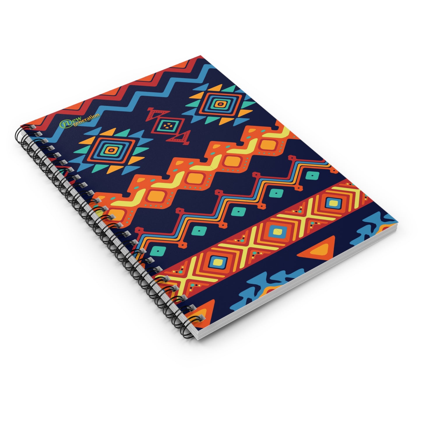 Hard Cover Lined Journal Notebook - Ethnic notebook Ruled Line, 6x8 inches with 118 pages great for School, Home, Daily Planner,