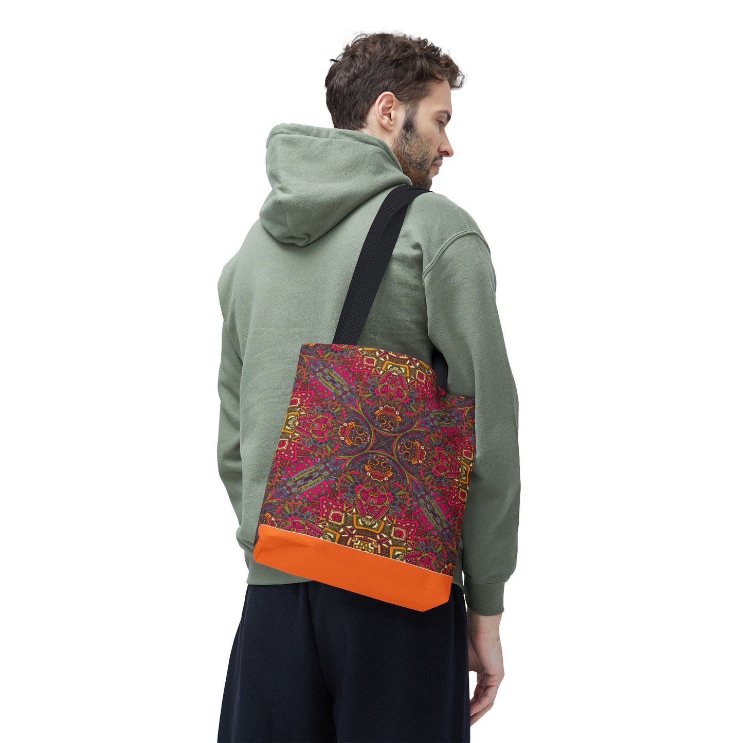 New Generation - Ethnic -Tote Bag - Colorful Bohemian Pattern, Shopping Bag, Gypsy Style Handbag, Festival Tote for Women, Unique Gift Idea