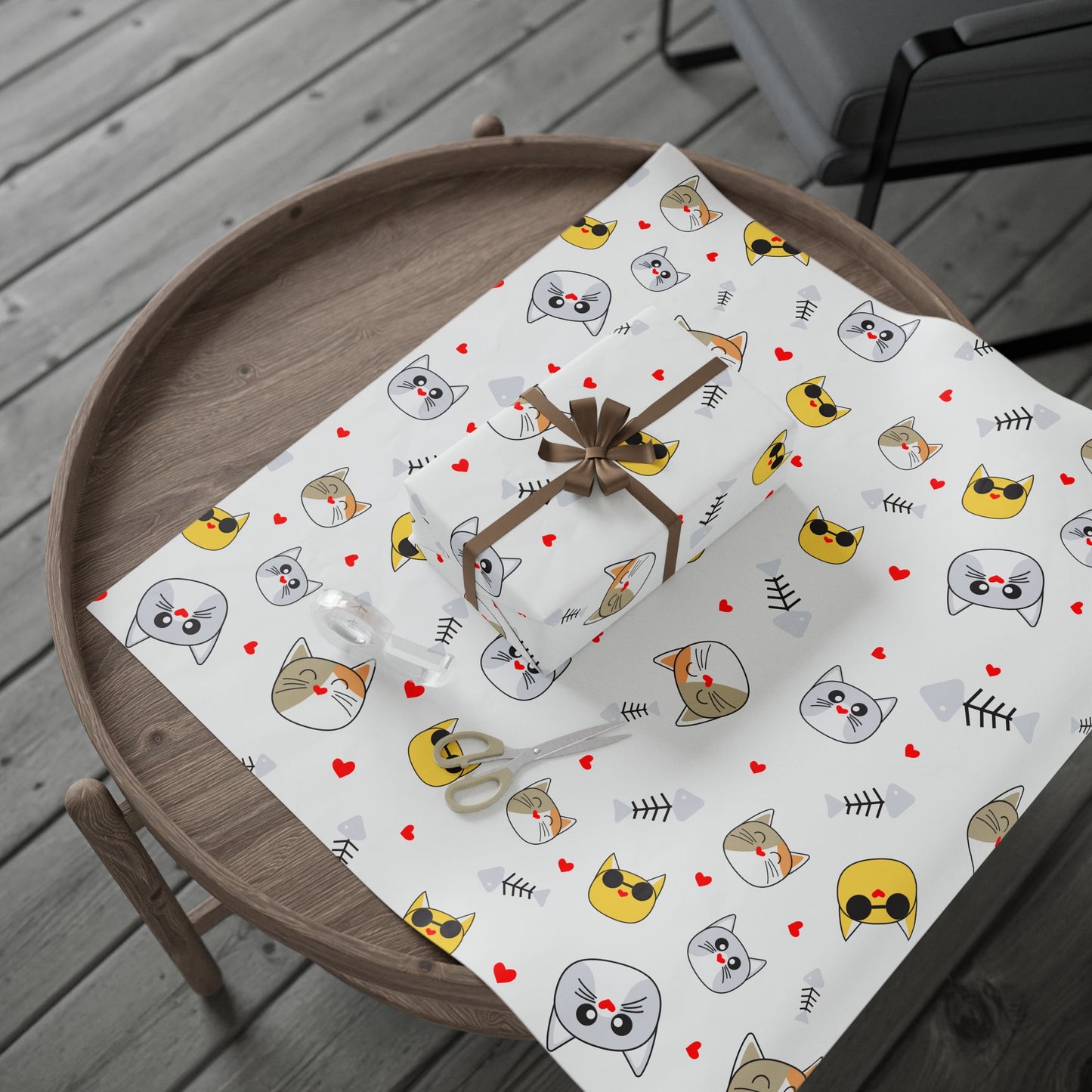 New Generation - Cute Cat Wrapping Papers - Adorable Gift Wrap for Pet Lovers, Birthdays, Holidays, Celebrations, and Special Occasions