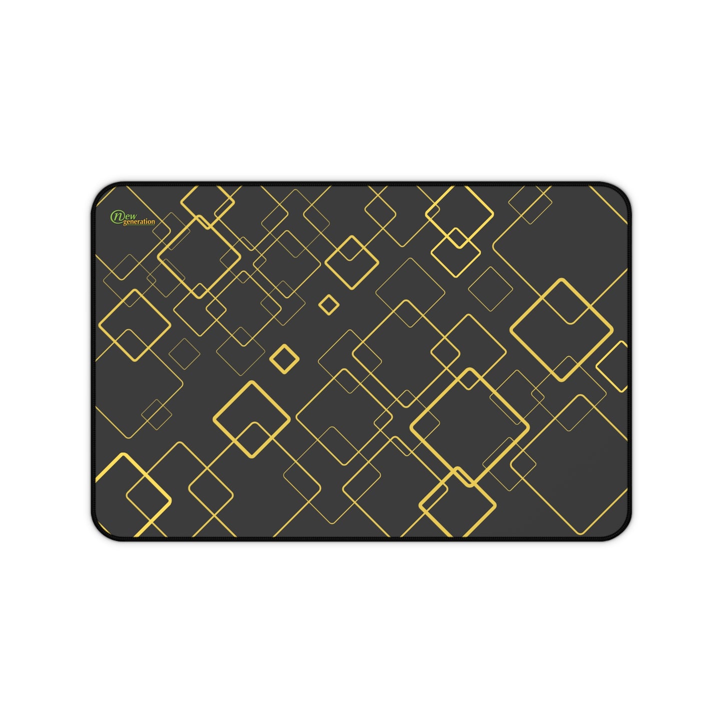 New Generation - Elegant Geometric Desk Mat, Stylish Mouse Pad, Office Decor, Work from Home Essentials, Gift for Professionals