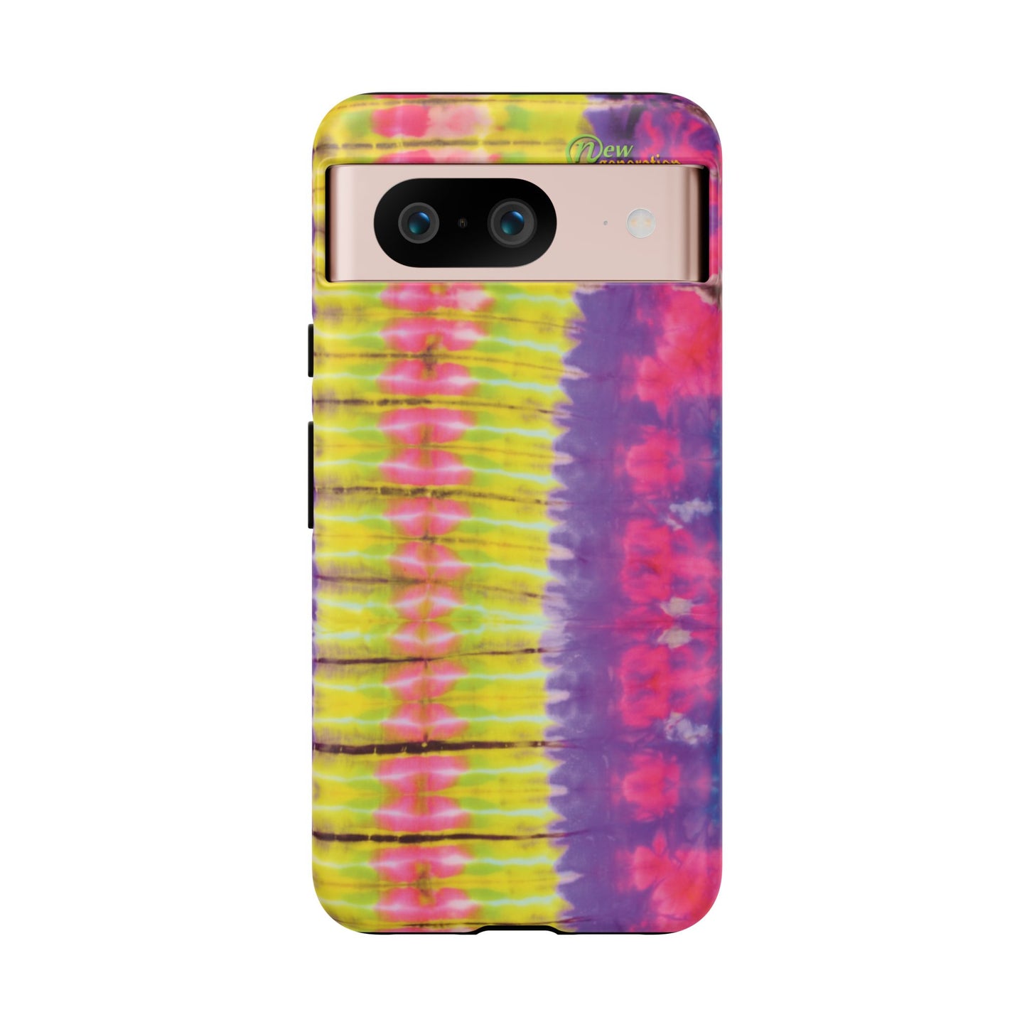 Tie-Dye Phone Case, Colorful Tough Case, Free-Spirited Phone Cover, Gift for Teens, Vibrant Phone Accessory, Funky Style Google Pixel 8 Matte