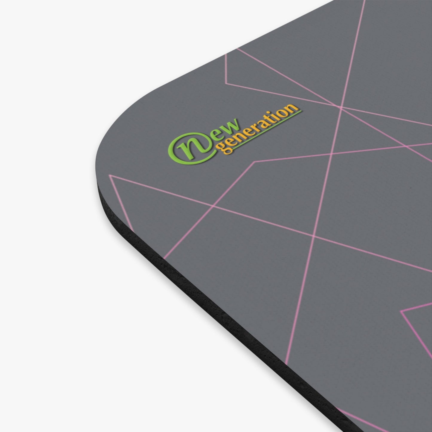 New Generation - Geometric Mouse Pad | Modern Office Decor, Gamer Vibes, Workstation Accessory, Gift for Tech Lovers, Desk Organization