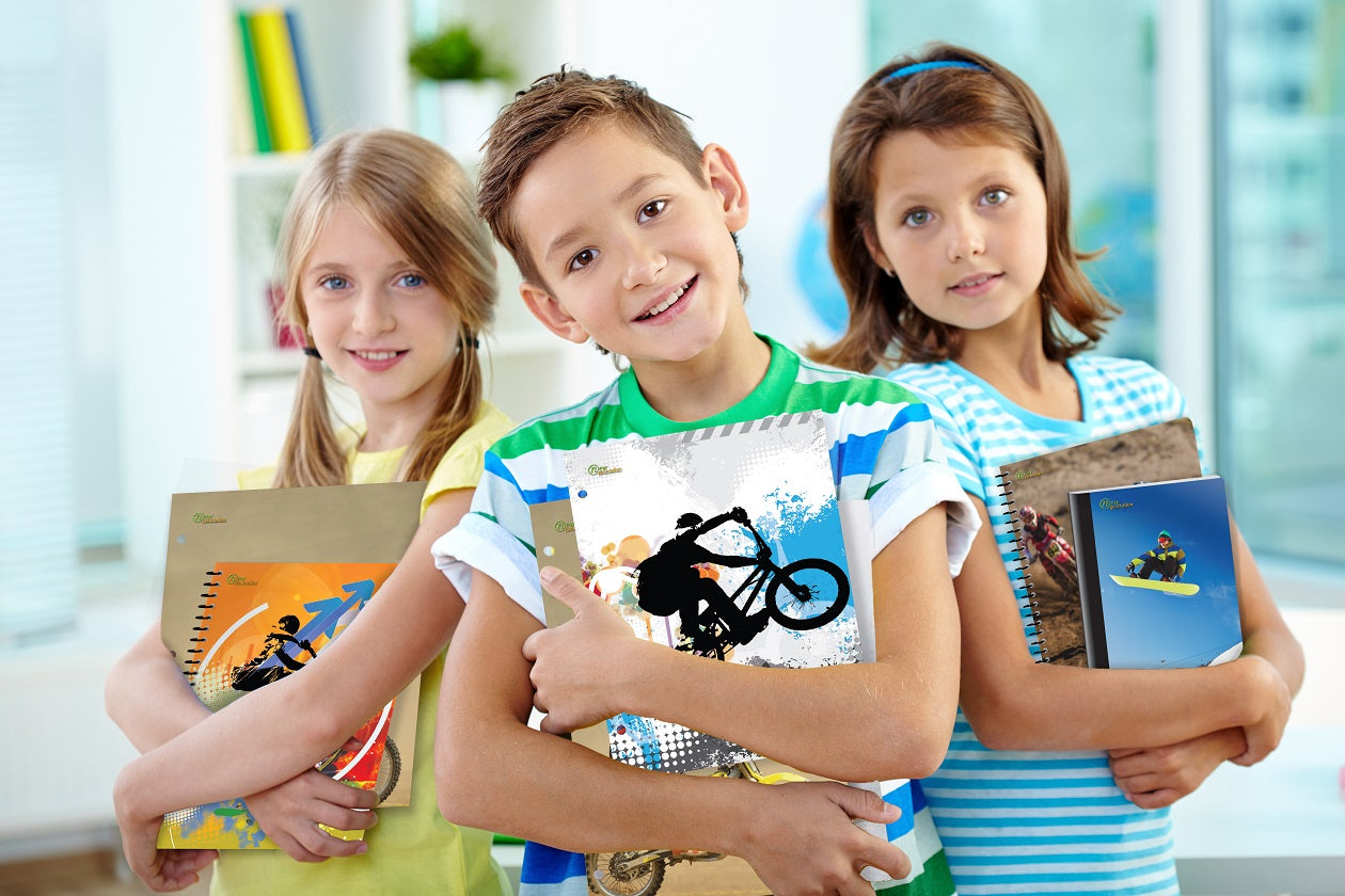 New Generation - Sport Extreme - 2 Pocket Folder / Portfolio, 6 Pack,
