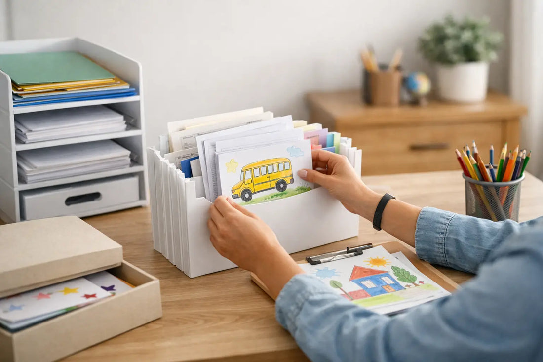 How to Organize School Papers Without the Pile