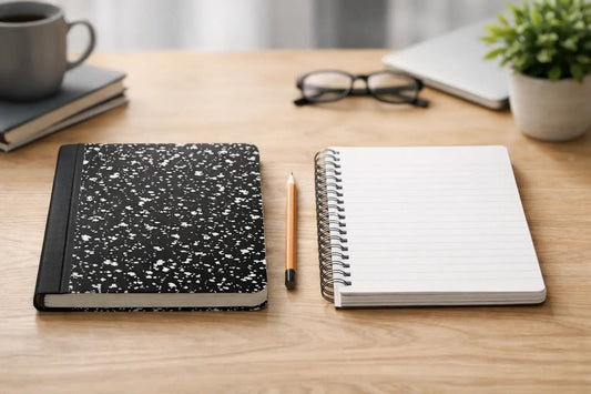 Composition Notebook vs Spiral Notebook Choices - New Generation Brands