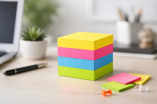 Decorative Cube Sticky Notes for Brighter Desks - New Generation Brands