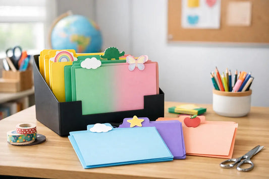 How to Label Classroom Folders With Style