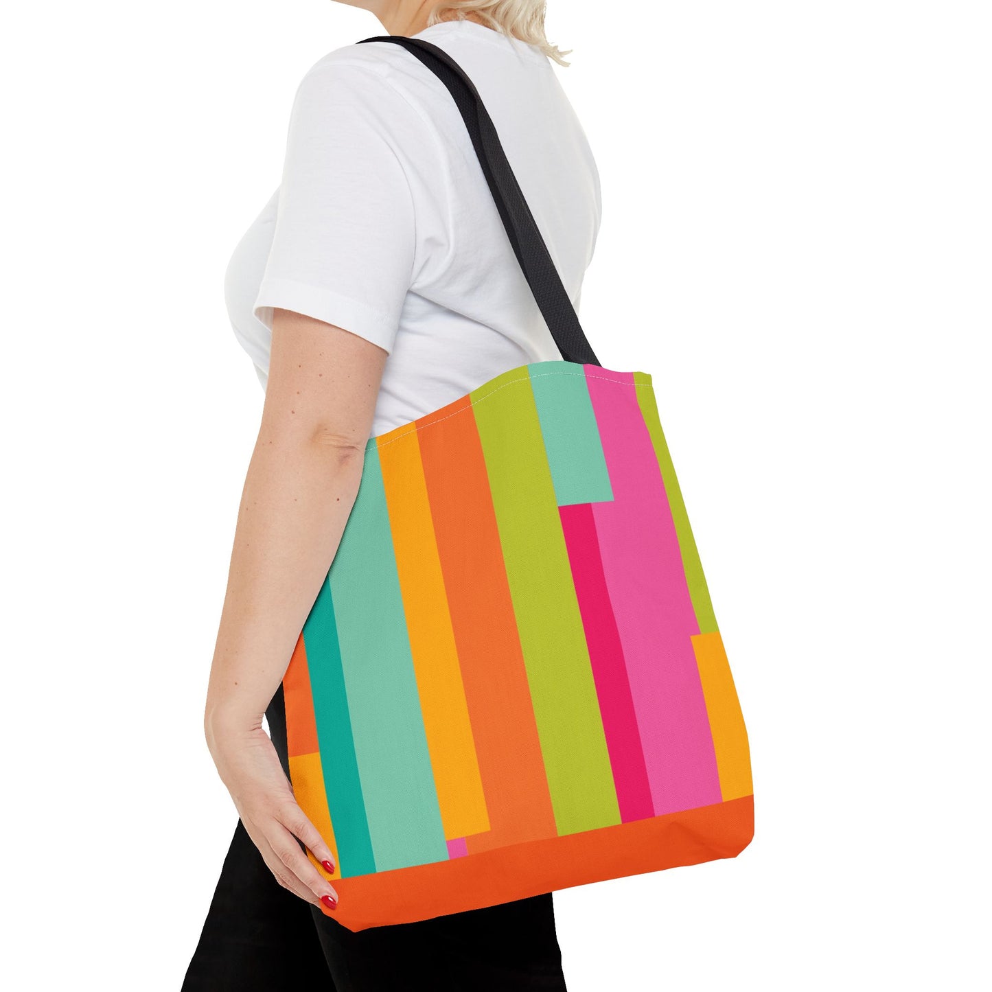 New Generation - Patterns -Tote Bag Colorful Pattern, Shopping Bag, Gypsy Style Handbag, Festival Tote for Women, Unique Gift Idea