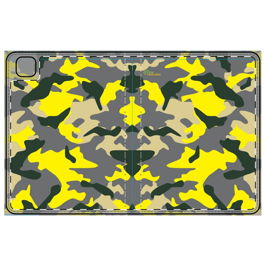 Camouflage Tablet Folio Case - Stylish, Protective, Trendy Gift for Students, Tech Lovers, Casual Fashion, Christmas, Birthday iPad Pro 11