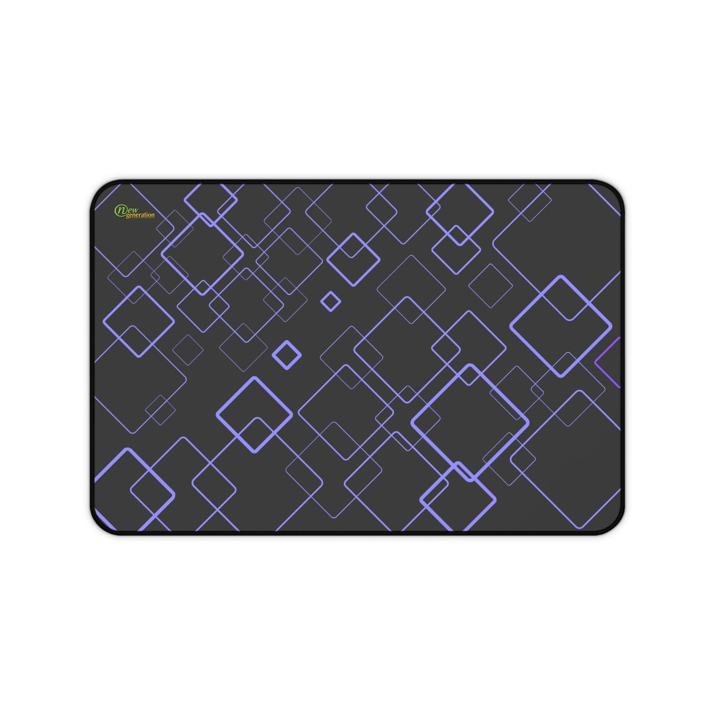New Generation - Modern Geometric Desk Mat for Workspace, Office Decor, Gamer Mouse Pad, Gift for Him/Her, Stylish Desk Accessories