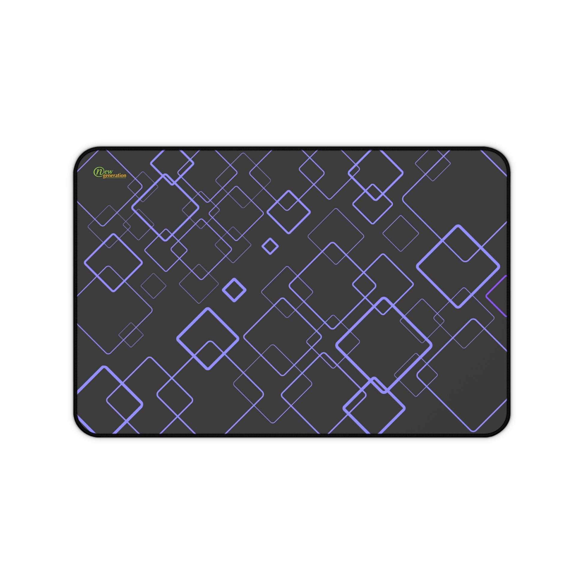 New Generation - Modern Geometric Desk Mat for Workspace, Office Decor, Gamer Mouse Pad, Gift for Him/Her, Stylish Desk Accessories