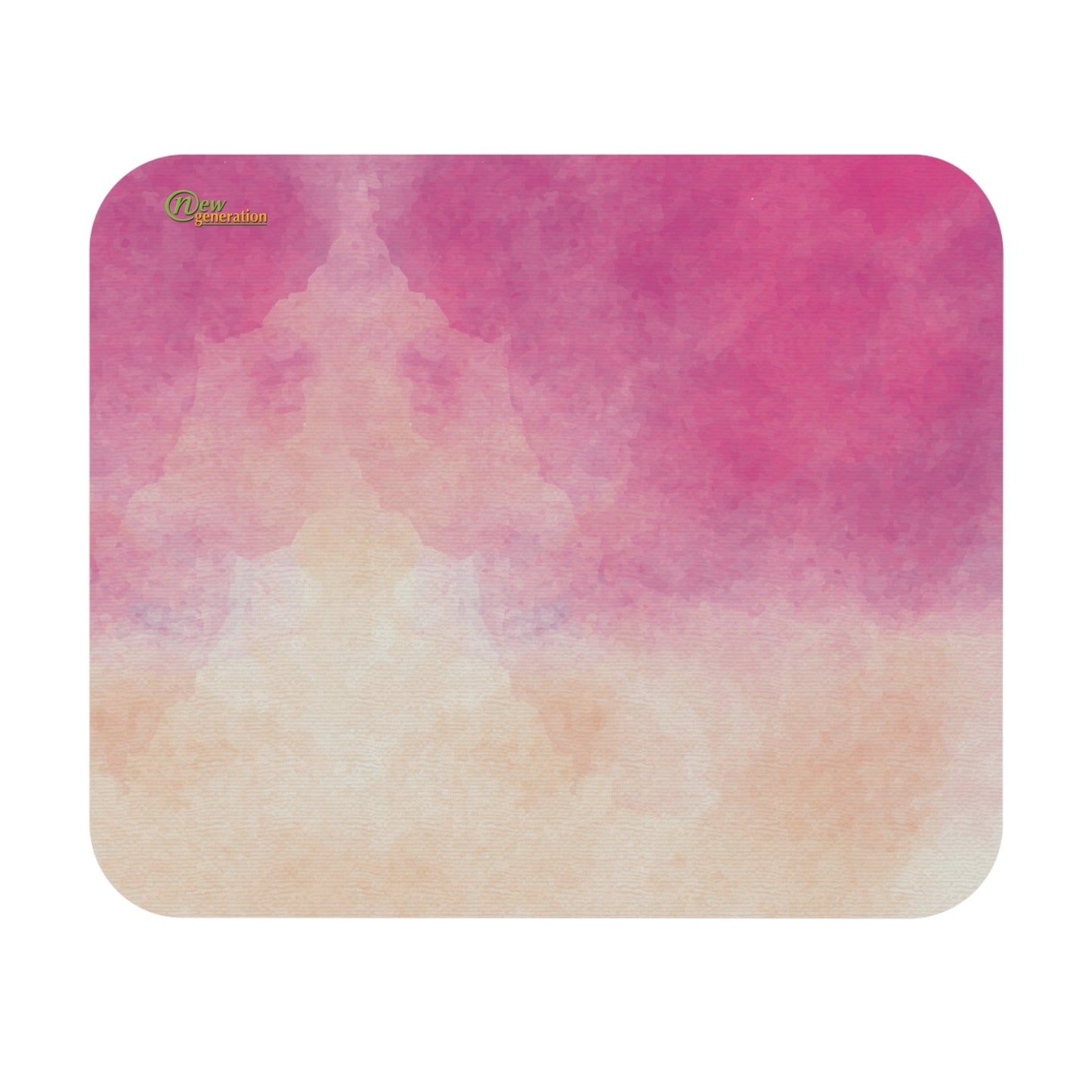 New Generation - Pink Watercolor Mouse Pad, Stylish Desk Accessory, Great Gift for Home Office, Ideal for Gamers and Creatives, Mouse Mat