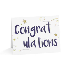 New Generation - Elegant Congrats Greeting Cards Set, Minimalist Congratulations Cards for Weddings, Birthdays, Graduations, 1-50pcs