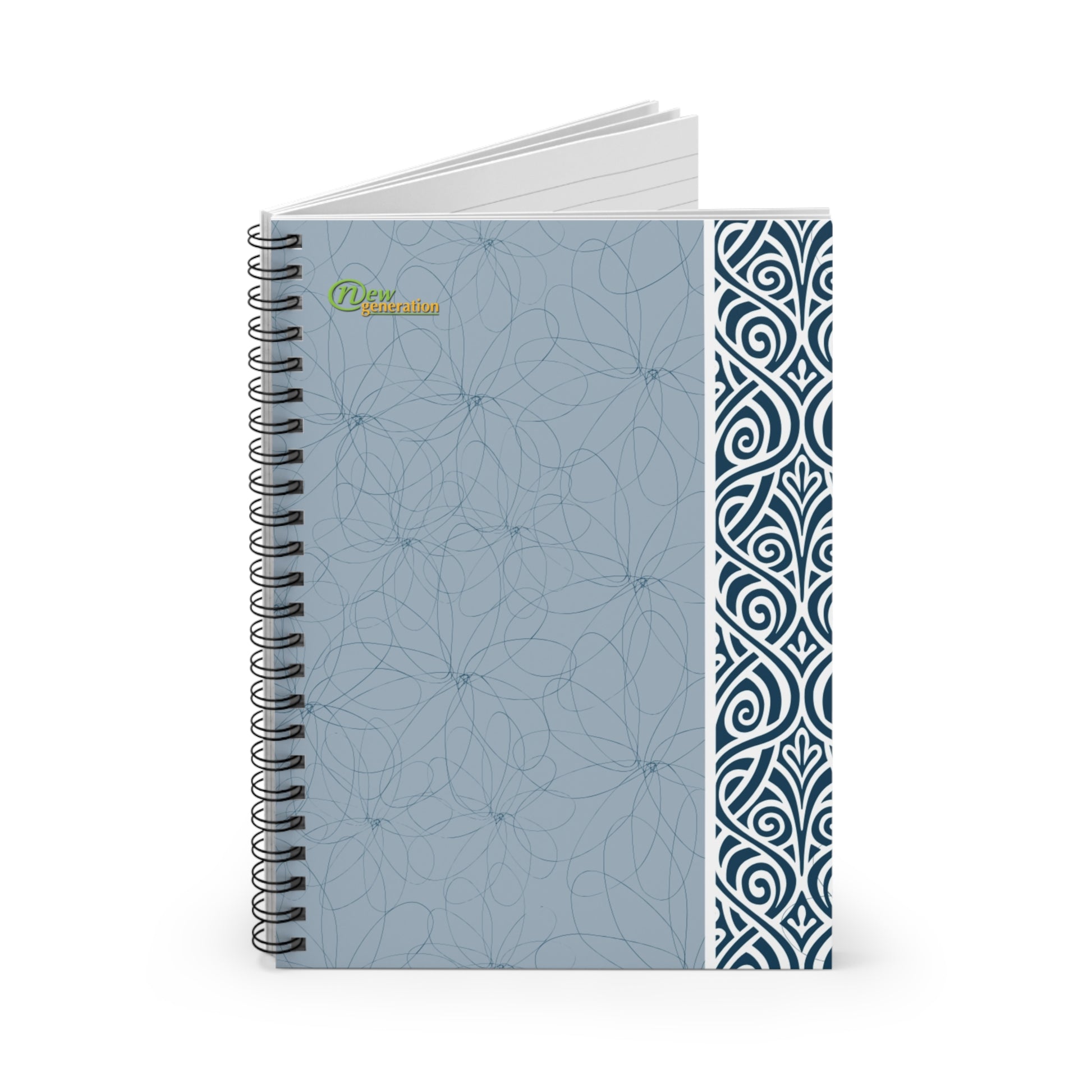 Hard Cover Lined Journal Notebook - Decorative notebook Ruled Line, 6x8 inches with 118 pages for Notes , Work , home , Daily Planner,