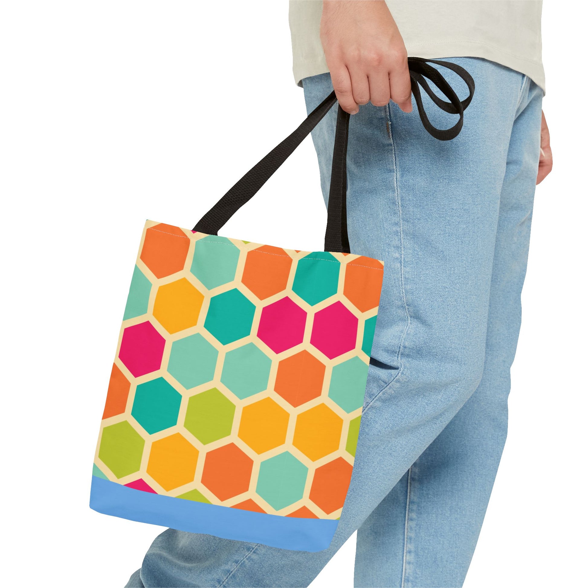 New Generation - Pattern-Tote Bag Colorful Pattern, Shopping Bag, Gypsy Style Handbag, Festival Tote for Women, Unique Gift Idea