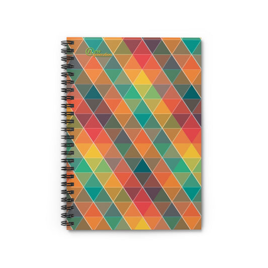 Hard Cover Lined Journal Notebook - Decorative notebook Ruled Line, 6x8 inches with 118 pages for School, Home, Daily Planner, One Size