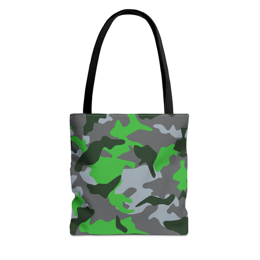 New Generation - Camouflage -Tote Bag Colorful Pattern, Shopping Bag, Gypsy Style Handbag, Festival Tote for Women, Unique Gift Idea 13" × 13'' Black