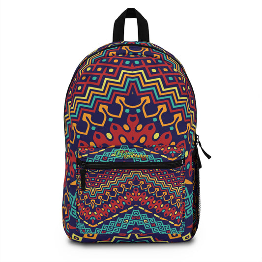 New Generation - Ethnic Themed Backpack - Perfect for School, Ideal Gift for students , Trendy School Bag, Back-to-School Accessory, Unique