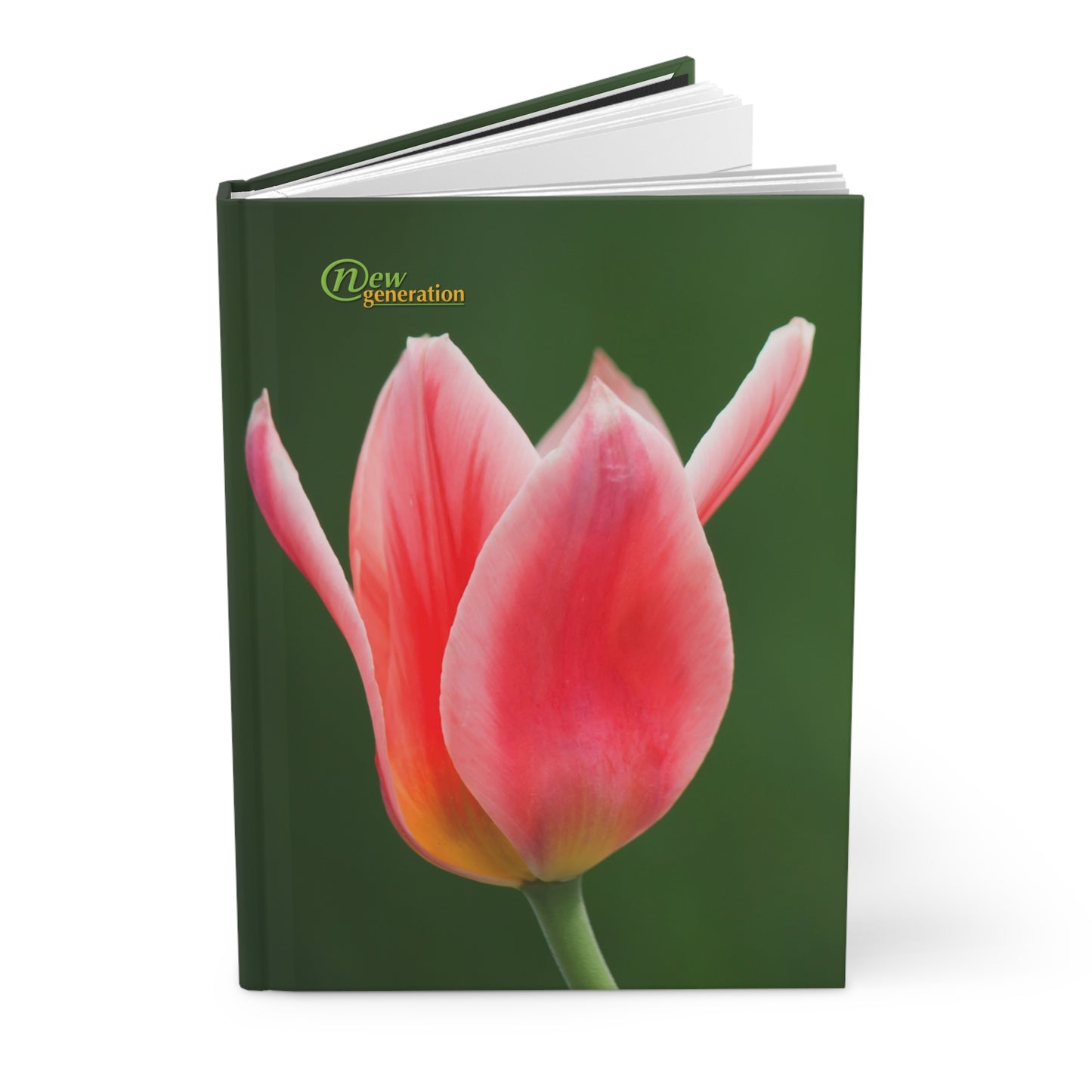 New Generation - Motivational Hardcover Floral Journal, Daily Planner, Creative Ideas Notebook, Great Gift for Any Occasion