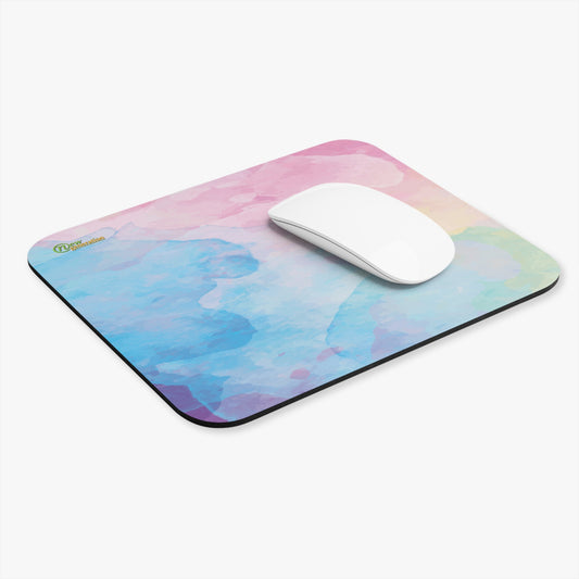 New Generation - Colorful Watercolor Mouse Pad, Artistic Desk Mat, Gift for Students, Home Office Decor, Cute Work Accessories