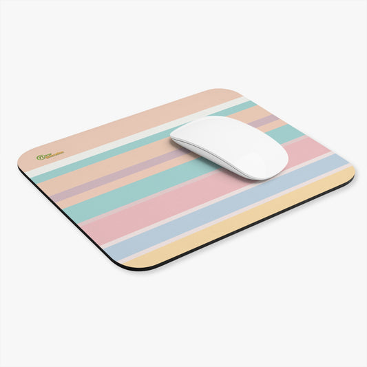 New Generation - Striped Mouse Pad, Aesthetic Desk Decor, Office Supplies, Gift for Students, Home Office Essentials, Modern Workspace