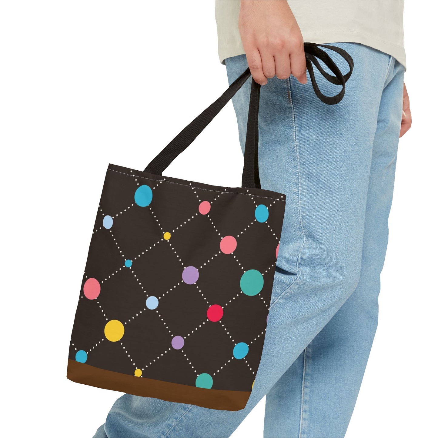 New Generation - Pattern-Tote Bag Colorful Pattern, Shopping Bag, Gypsy Style Handbag, Festival Tote for Women, Unique Gift Idea