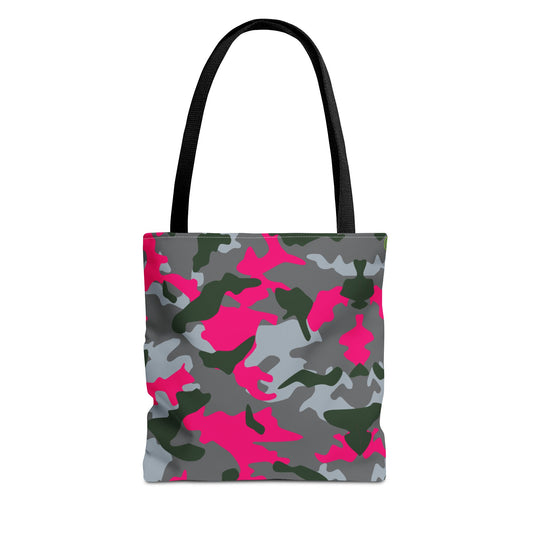 New Generation - Camouflage -Tote Bag Colorful Pattern, Shopping Bag, Gypsy Style Handbag, Festival Tote for Women, Unique Gift Idea 13" × 13'' Black