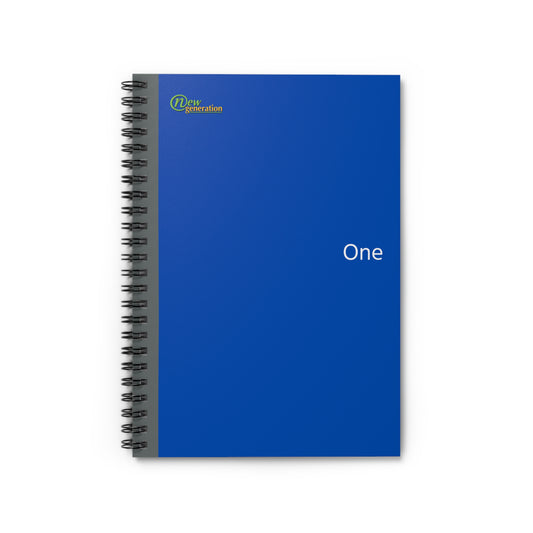 Hard Cover Lined Journal Notebook - Blue notebook Ruled Line, 6x8 inches with 118 pages for Work, School, Home, Daily Planner, One Size