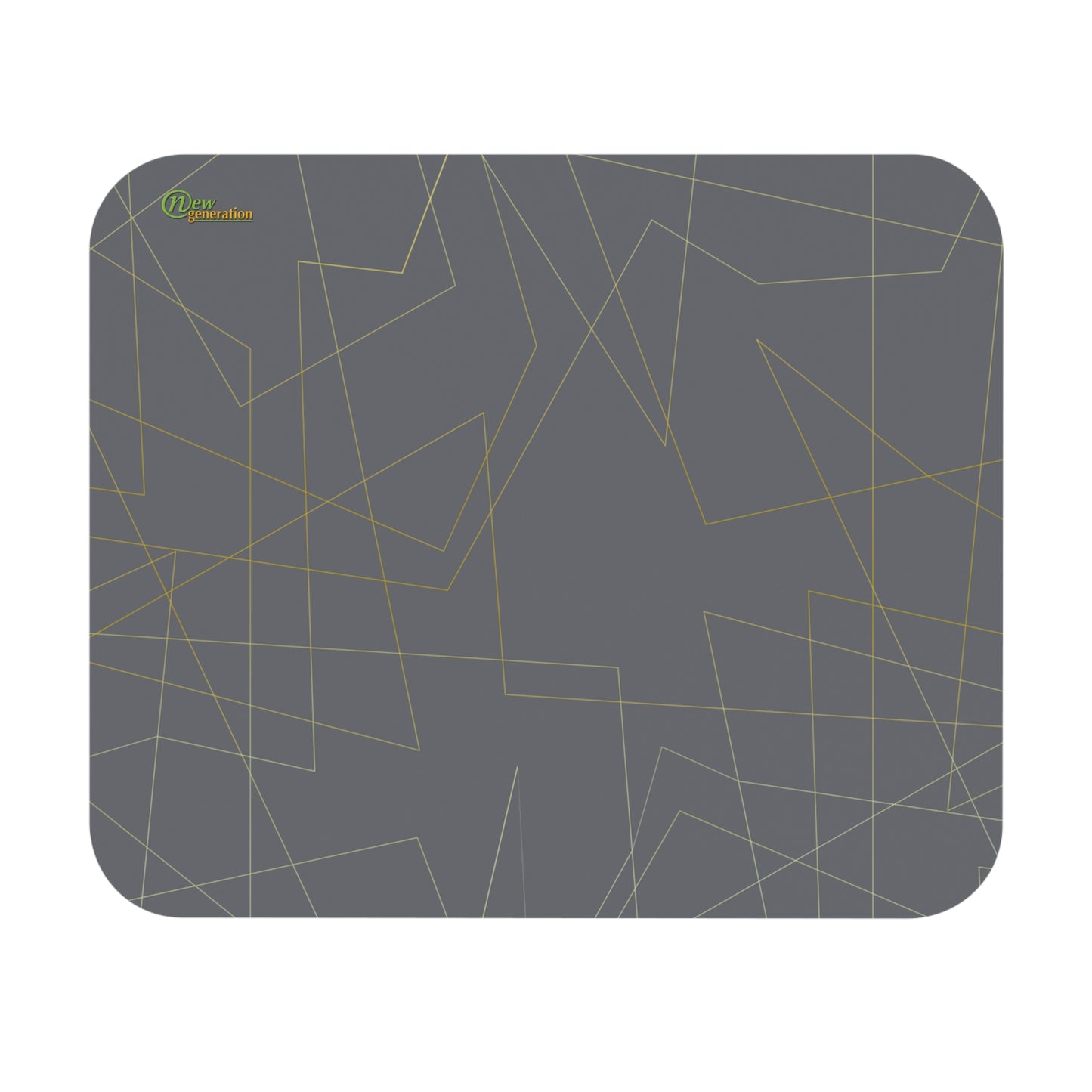 New Generation - Geometric Mouse Pad , Modern Desk Accessory, Office Decor, Gift for Tech Lovers, Minimalist Workspace, Ergonomic Design