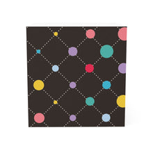Colorful Polka Note Cube - Fun Desk Organizer, Office Supplies, Stationery Gift, Note Pad, Home Decor, Write & Remind