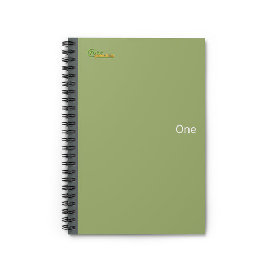 Hard Cover Lined Journal Notebook - Pastel Green notebook Ruled Line, 6x8 inches with 118 pages for Work, School, Home, Daily Planner, One Size