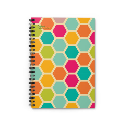 Hard Cover Lined Journal Notebook - Decorative notebook Ruled Line, 6x8 inches with 118 pages for home , School, Daily Planner, One Size