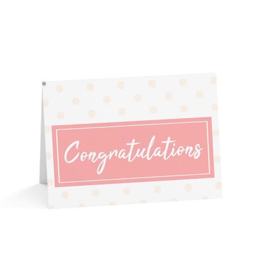 New Generation - Congratulations Greeting Cards Set, Perfect for Weddings, Graduations, Anniversaries, Birthdays, Thank You Notes 4.9" x 3.5" (Horizontal) Coated (both sides) 1 pc